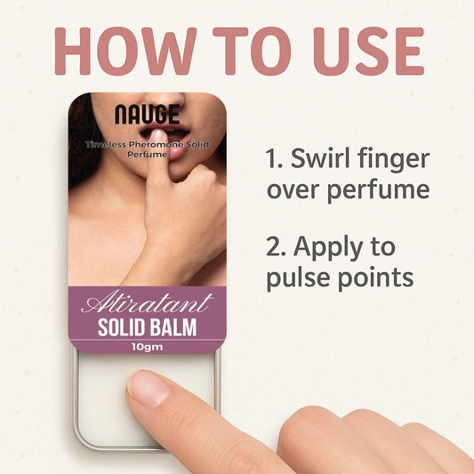 03 NAUGE Timeless Pheromone Solid Perfume 10gram (Pack of 2)