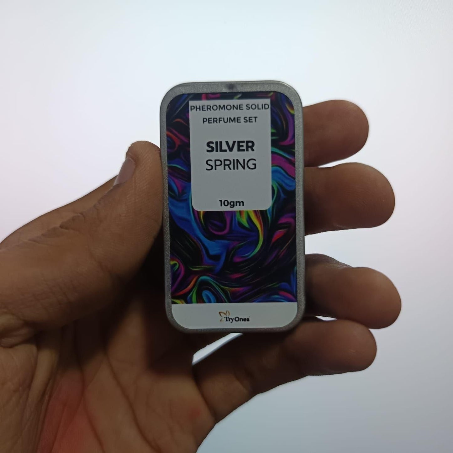 01 Pheromone Solid Perfume Set Silver Spring 20 gm Pack of 2