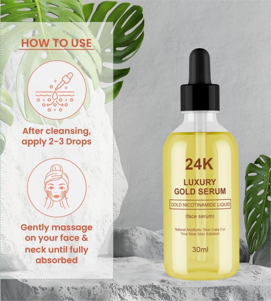 PREMIUM 24k Luxury gold serum