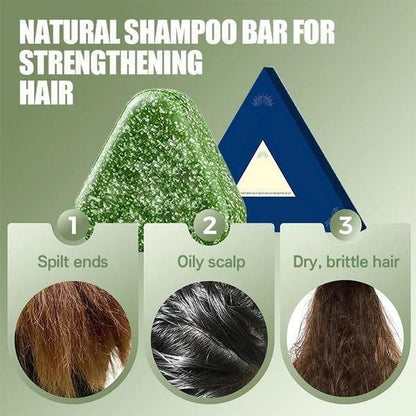 Natural Shampoo Bar For Strengthening Hair