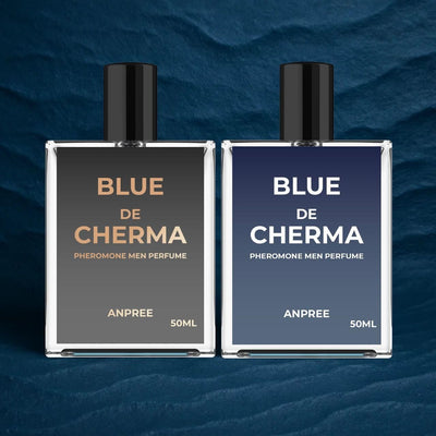 BLUE DE CHERMA Pheromone Men Perfume Combo
