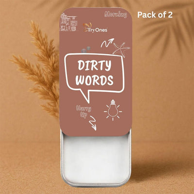 TryOnes DIRTY WORDS Solid Perfume 12gm (Pack of 2)