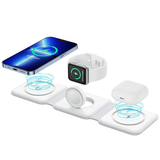 3Magnetic Foldable MagSafe Wireless charger