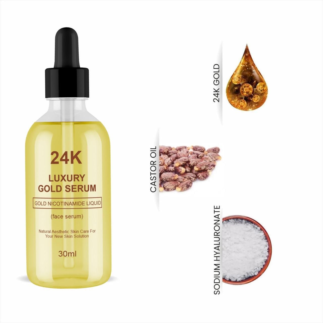 PREMIUM 24k Luxury gold serum