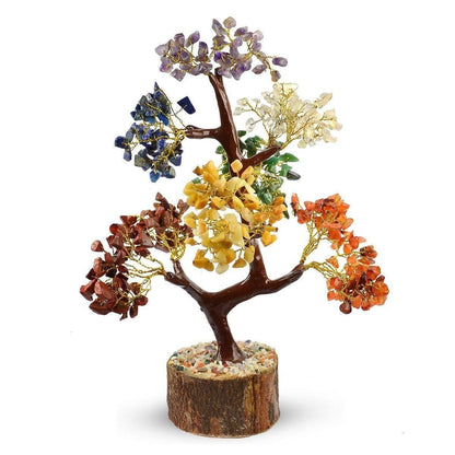 Chakra Natural Gemstone Crystal Tree