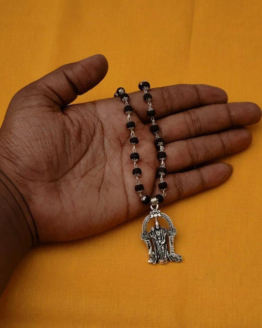 Original Karungali Mala With Murgan Locket