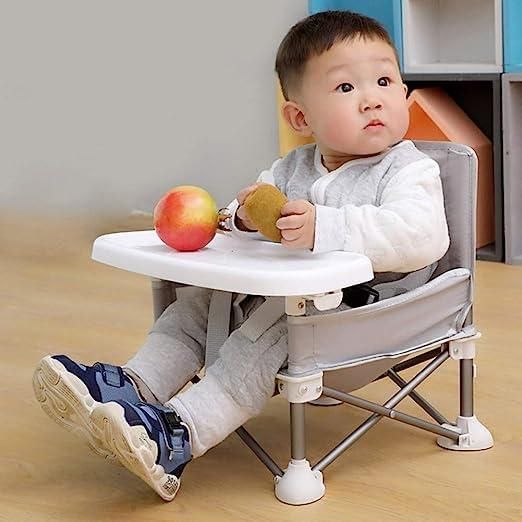 Folding Portable High Chair with Tray