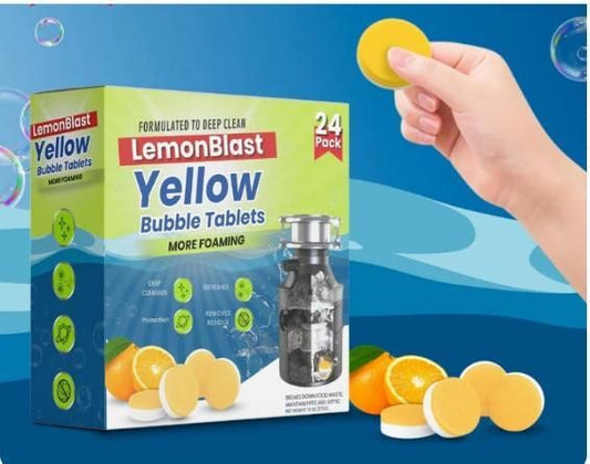 LemonBlast Bubble Tablets (24 Pcs)