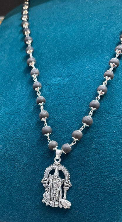 Original Karungali Mala With Murgan Locket