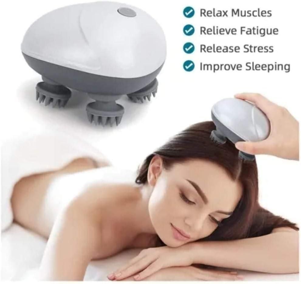 lackme Portable Head Massager for Hair Growth Deep Clean and Stress Relax