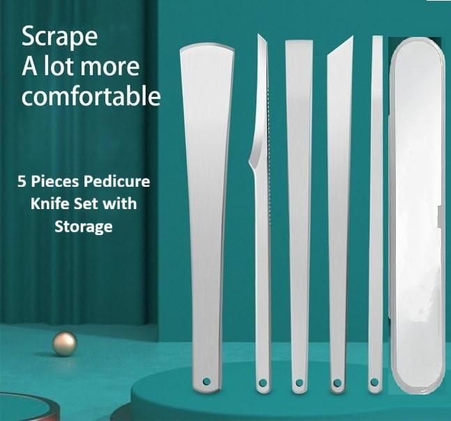 Pedicure Knife Set with Storage Case