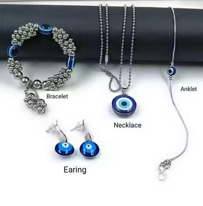 Evil Eye Bracelet Combo (4 Pcs)