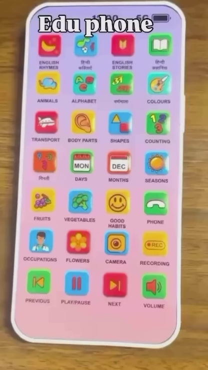 Baby phone Educational Modes