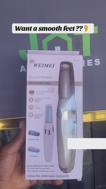 Electronic Cordless Pedicure Callus Dead Skin Remover Polishing Tool