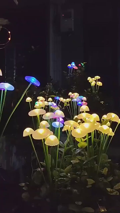LED Solar Mushroom Garden Solar Light