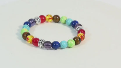 Classic 7 Beads Bracelet Natural Agates Bracelets Jewelry