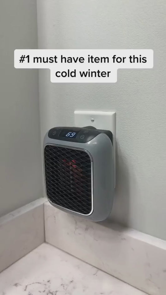 Portable Turbine Heater Wall-Mounted Electric Convector Heater